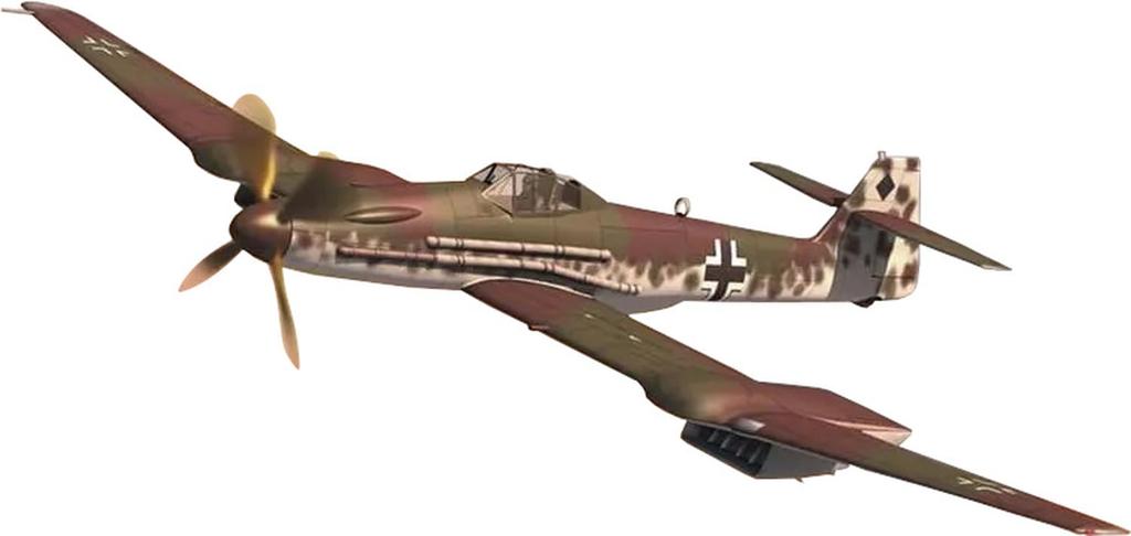 Художественная модель немецкого высотного истребителя Blohmvonfoss Пластиковая модель AU7202 1/72 Bv-155