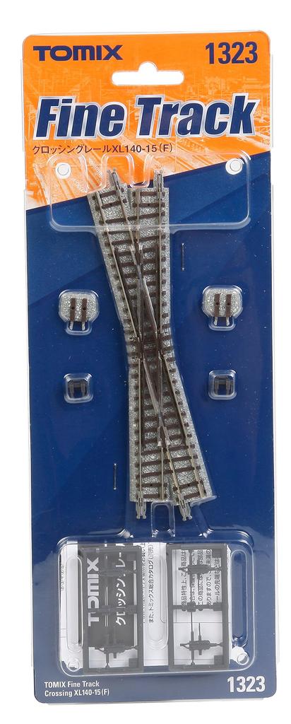 TOMYTEC TOMIX N Gauge Crossing Rail F 1323 Railway Model Supplies XL140-15