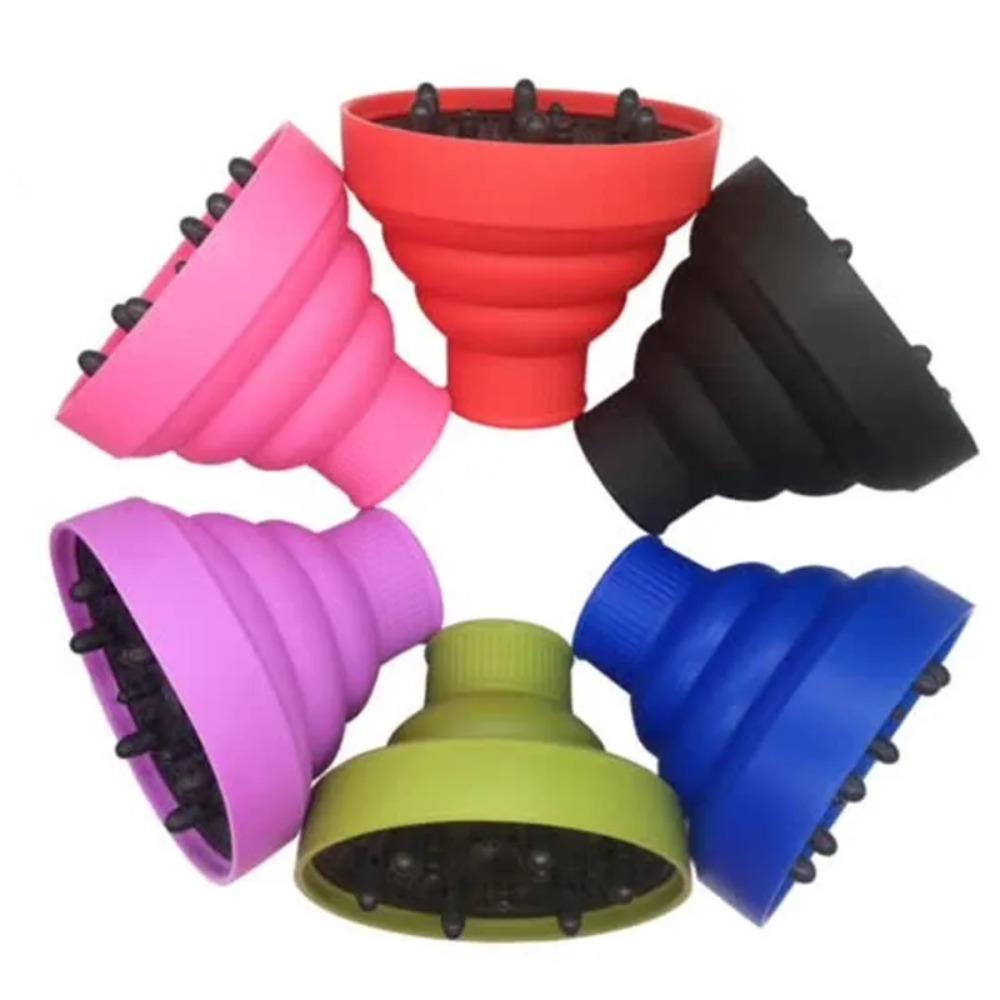 Silicone Hair Dryer Cover Universal Hair Curl Diffuser Cover Dispersing Drying  Barbertop