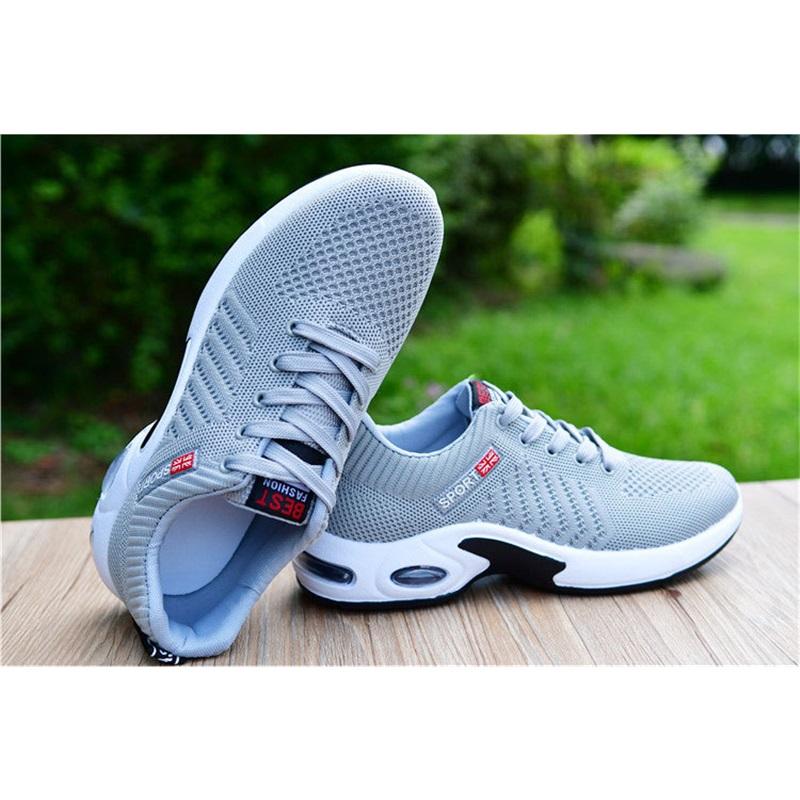 Мужская обувь, сетчатая нескользящая спортивная обувь, обувь для ходьбы, повседневная мужская обувь для бега