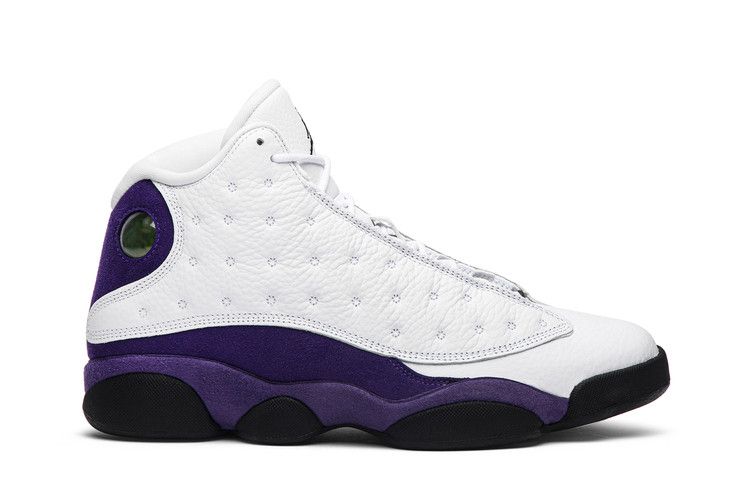 Men's Sneakers Jordan 13 Retro Lakers White/Black-Court Purple-University Gold