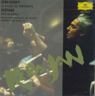 CD КАРАЯН - Стравинский Весна священная GES30018 GRAMMOPHON Япония Классика Б/У
