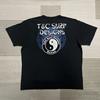 T&C Surf Designs Embroidery Back-heat Spell y2k Tshirt Size XL