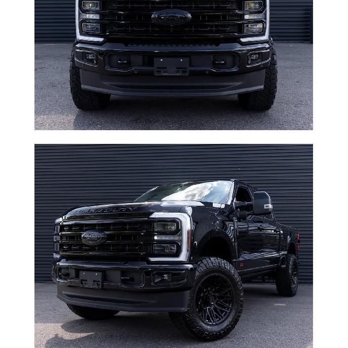 Рамка для переднего номерного знака для Ford F250 F350 F450 F550 Super Duty 2024 2025 2026 Без сверления Держатель переднего бампера для номерного знака Крепежный кронштейн Крышка