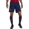 Adidas Spanish National Team Striped Embroidered Soccer Shorts Men Bottoms Navy-Blue HE2022