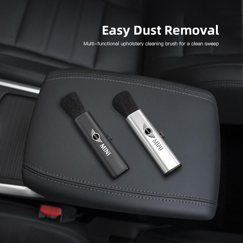 QXV2 Retractable Car Cleaning Brush Interior Cleaning Tools For Mini Cooper JCW Works F54 F55 F56 F57 F60 R50 R52 R53 R55 R56 R57 R58