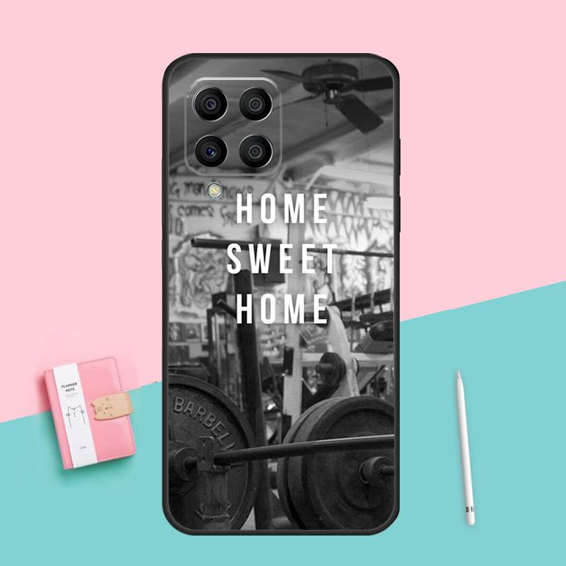 Мотивация Тренажерный зал Фитнес Для Samsung Galaxy M52 M32 M06 M16 M13 M14 M33 M12 M31 M55 M15 M11 M21 M35 M53 M34 M54 Чехол