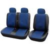 Universal Car Seat Covers 2+1 Driver and Passenger Fit Most Vans Trucks Compatible With For Citroen Jumper for Renault Master