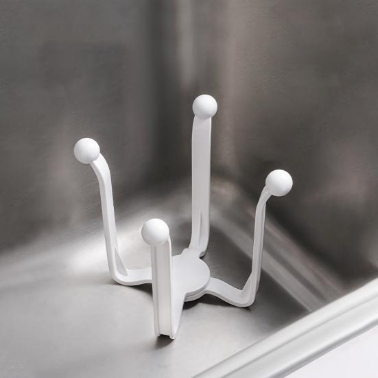 Фильтр для кухонной мойки с держателем для корзины для раковины Фильтр для слива раковины Фильтрующие сетчатые мешки для остатков пищи на кухне