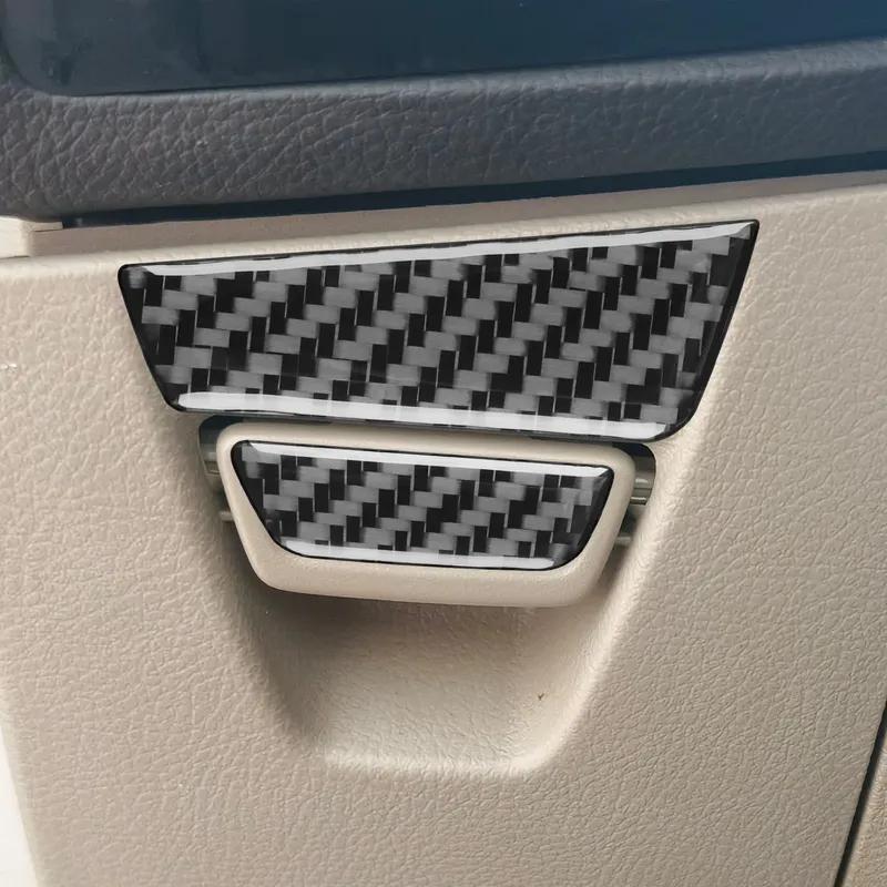 Carbon Fiber Car Accessories Dashboard Driver Storage Panel Modified Interior Trim Cover Sticker For Ford Focus MK3 2012-2018