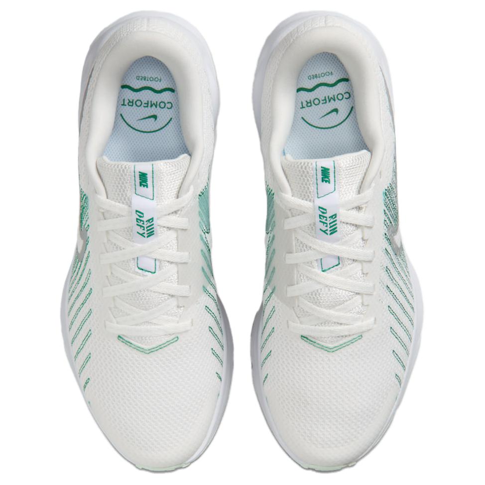 Nike Кроссовки для бега Run Defy Удобные Универсальные Дышащие Повседневные Женские кроссовки Белый Зеленый HM9593-122