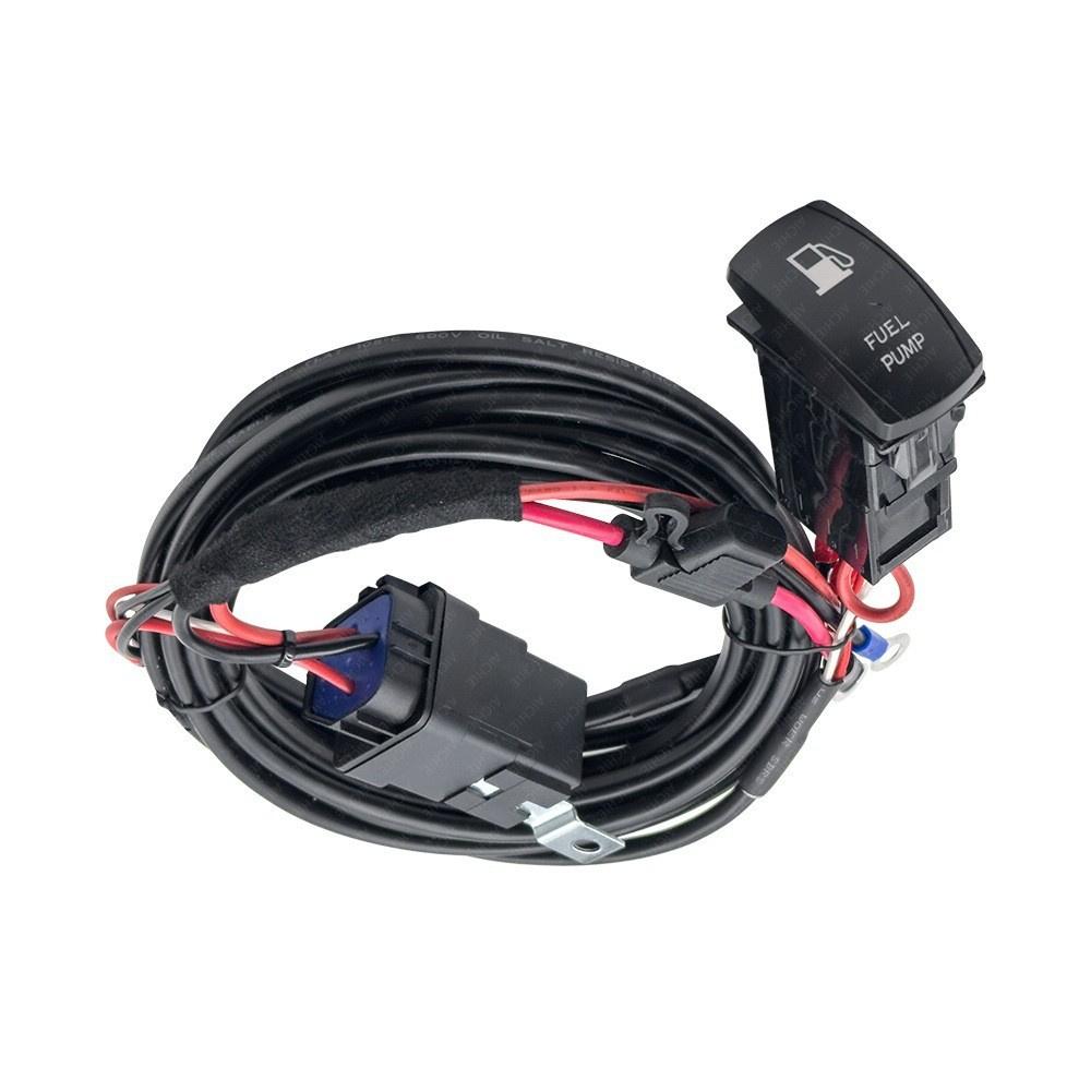 12V 40A Relay Fuel Pump Switch Wiring Harness Kit For Car Boat