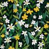 Outdoor Dekostoffe Oxford - Motiv Frühling I Dx7212