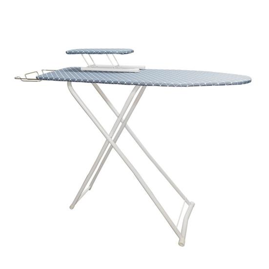 2 шт./компл. 42-дюймовая настольная гладильная доска с подставкой для утюга, регулируемая по высоте съемная термостойкая крышка