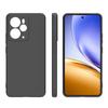 For Realme 14 5G TPU Case WANLONFENG MS Series Matte Back Cover with Tempered Glass