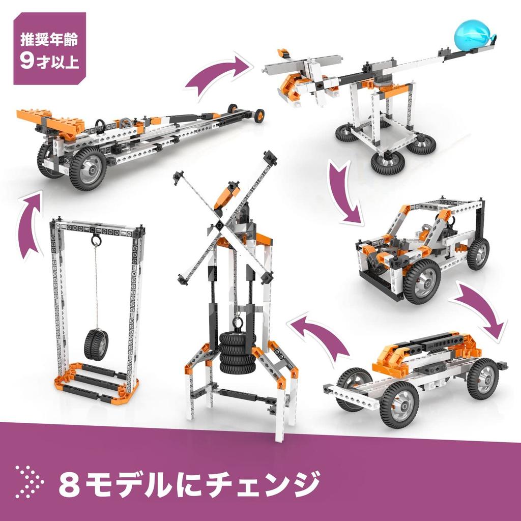 Блоки Engino Изучаем законы Игрушки для сборки Развивающие игрушки для детей 9 и 10 лет Ученики начальной школы Игрушки STEAM ОТКРЫВАЯ серию STEM, которая