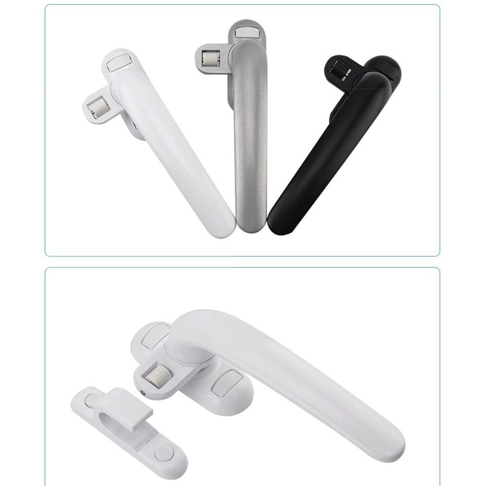 Плоская открытая дверь 50 Нажимная оконная ручка Алюминиевый сплав 7 Тип ручки Профессиональная оконная ручка