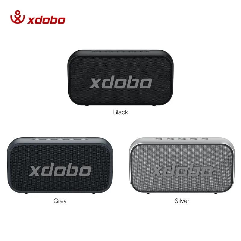 10-ваттная портативная Bluetooth-колонка XDOBO LUXE MiNi с мощными звуковыми эффектами, поддерживающая воспроизведение музыки MP3 и подключение TWS