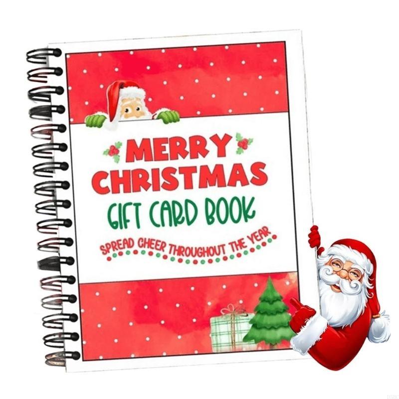 Efficient Christmas Gift Card Organizers Book For Coffee Movie Pizza Shopping Cards