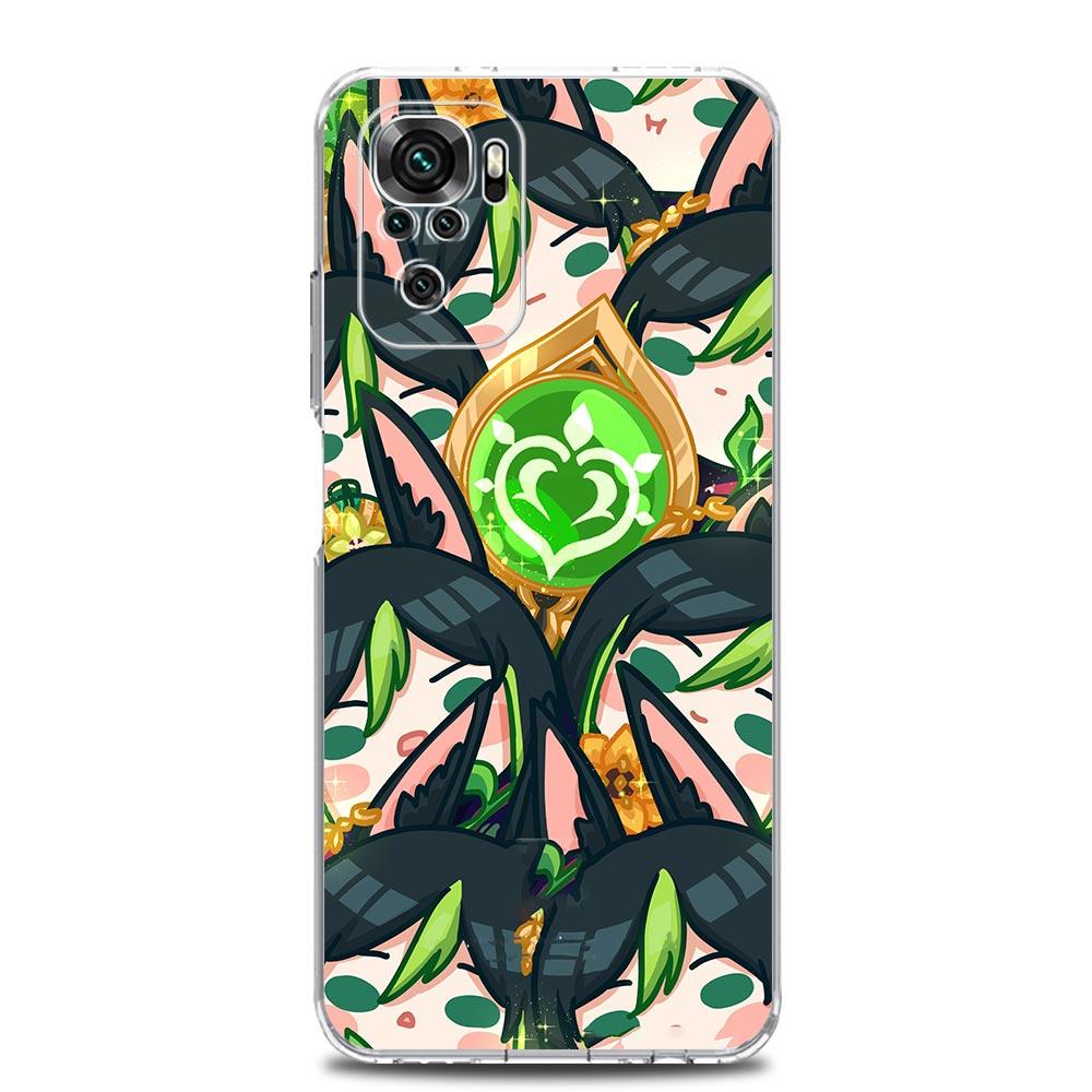Чехол для телефона Genshin Impact Тигнари Прозрачный Для Xiaomi Redmi Note 12 5G 9S 9 8 10 11 Pro+ 9T 8T 10C 9C 9A 7 Pro Мягкий ТПУ Чехол