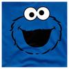 Sesame Street Unisex Adult Cookie Monster Face T-Shirt