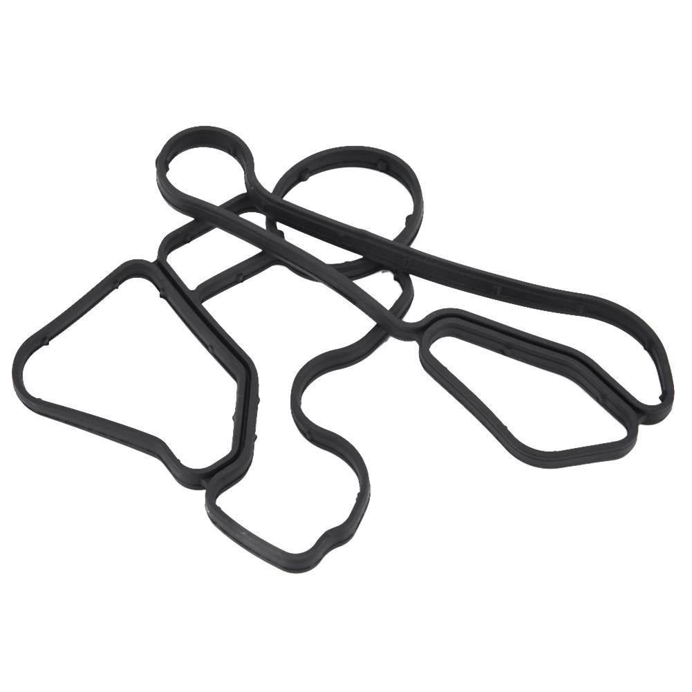 1 Set Engine Oil Filter Housing Gasket for BMW 11428637821 11428637820