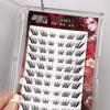 Self-Adhesive Fox Eye False Eyelashes Manga DIY Lash Extensions Individual Lashes  DIY At Home