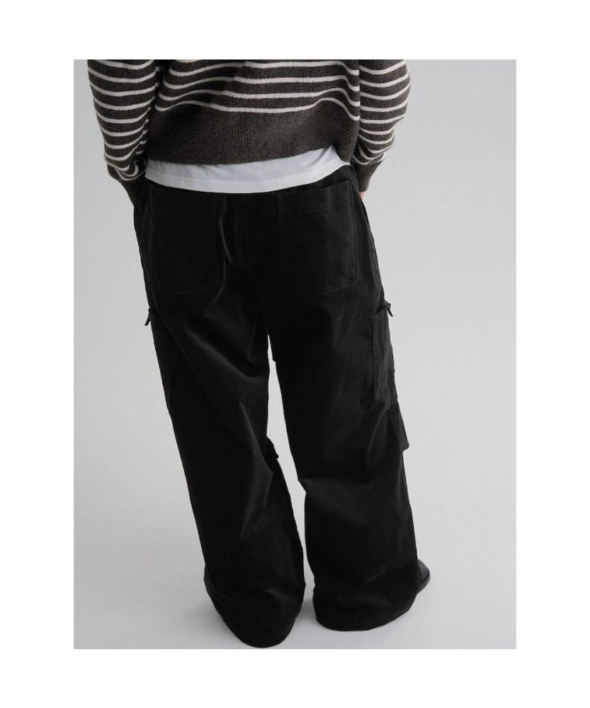 8SECONDS Velveteen Cargo Pants Black