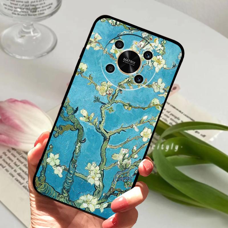 Чехол для Honor Magic4 Lite 5G ANY-LX1 LX2 LX3 Силиконовый ТПУ Мягкая крышка для телефона Для Honor Magic 4 Lite Бампер Fundas Модный Люксовый