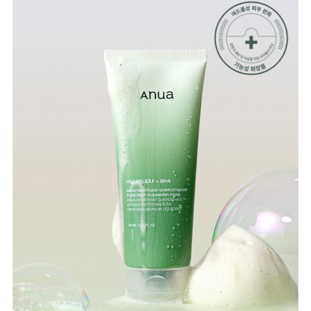 Anua Heartleaf Quercetinol Пенка для глубокого очищения пор 150 мл