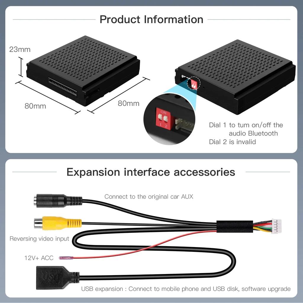 AUTOABC Wireless Carplay подходит для Mercedes Benz ABCE CLA GLA GLK ML Sprinter NTG4.5 Becker Module Android Auto Navigation