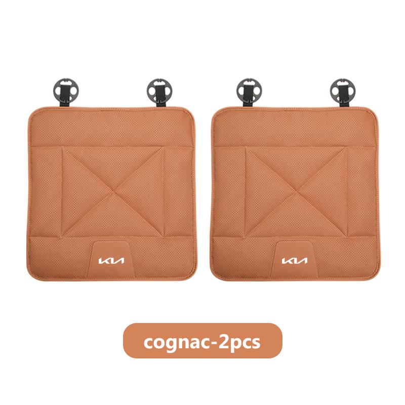 For KIA Car Logo Seat Cushion Breathable Leather Thick Pad Soft Mat Accessories Ceed Sportage Rio K5 K2 Optima Cerato Venga QJ2