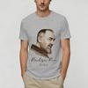 Padre Pio Unisex T Shirt Funny Tees Short Sleeve Round Neck TShirts Cotton Printed Tops