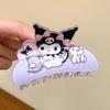 Sanrio Акриловые зажимы для волос Hello Kitty Cinnamoroll Kuromi Зажим для волос Клешня акулы Аксессуары для волос Подарки на день рождения для девочек