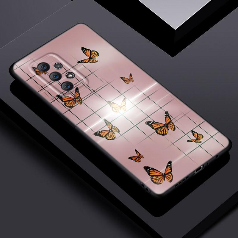 Cool Butterfly Aesthetic Phone Case For Samsung Galaxy A21 A30 A50 A52 S A13 A22 A32 A33 A53 A73 5G A11 A12 A31 A51 A70 A71 A72