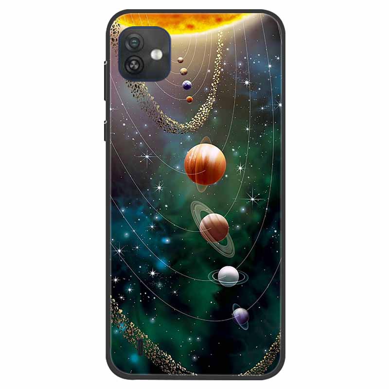 Case For Wiko Y82 Cartoon Silicone TPU Soft Phone Back Cover For Wiko Y82 Y 82 Cases Funda Luxury Capa Shockproof Bumper Coque