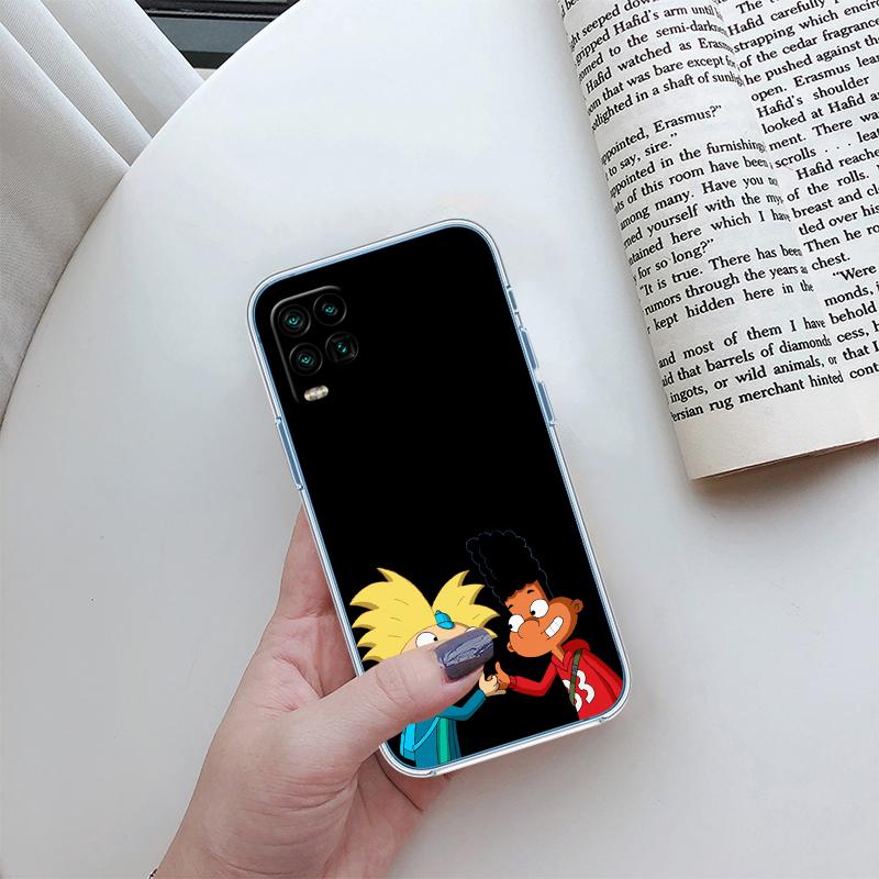 RP63 S-Special Hey A-Arnold Transparent Phone Case for Motorola Moto G7 G8 G9 G84 G85 G73 G24 G15 Z2 Play Power Plus