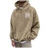 Men's Loose Printed Hooded Sweatshirt Men's Casual Fashion Sports Sweatshirt