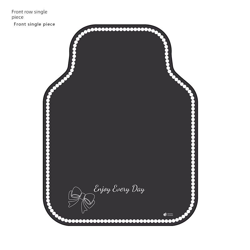 and Universal Car Floor Mat, Non-Slip, Easy to Clean, Single-Piece Absorbent Floor Mat for the Driver's Seat, Special Foot Mat for the Car Interior