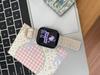 Совместимый ремешок для Apple Watch Series 10/11 - Милый дизайн с кошкой KT с плетеным магнитным замком, Модель 9876E.