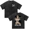 Forward Observations Group Medium Guns Pin Up Vintage Washed Tshirts Unisexs Unisex Fashion Gothic Short Sleeve T Shirt Streetwear