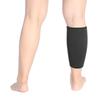 Elastic Calf Support Hiking Running Sport Shank Strap Guard Leg Pads Protection Black