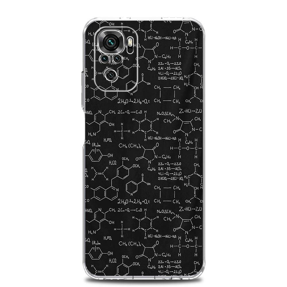 Чехол для телефона Физика Химия Математика Для Xiaomi Redmi Note 15 14 13 12 4G 10 11 Pro Plus 5G 14C 13C 12C 10C 9A