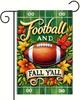 Fall Football Garden Ag Double Sided Autumn Yard Ag With, 12x18 Inch XXQ