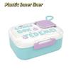 with Handle Children Lunch Box Durable Food Container Set New Kids Bento Box  Outdoor Use