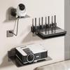 Полка для WiFi-роутера Настенная Без сверления Прочная стойка из нержавеющей стали для хранения косметики Ванная комната