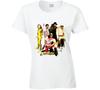 Grandmaster Flash And The Furious Five Music Breakdance Ladies T Shirt