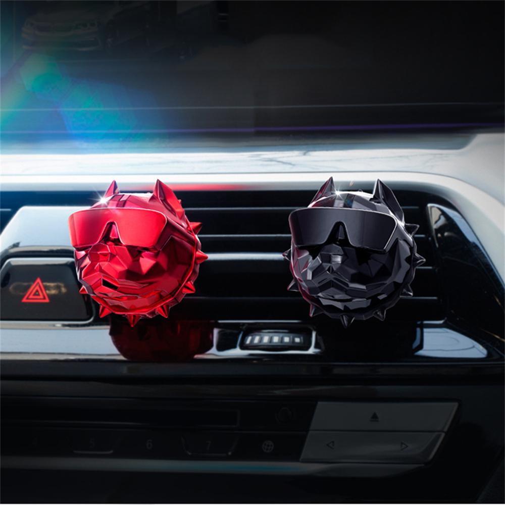 Бульдог Автомобильный Воздуховод Украшения Аксессуары Для Интерьера Автомобиля Украшения Для Собак Выход Бульдог Для Автомобиля