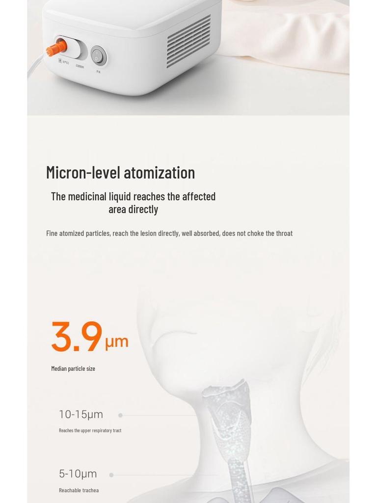 Yuyue 403A Silent Medical Nebulizer for Children, Adults, and Infants