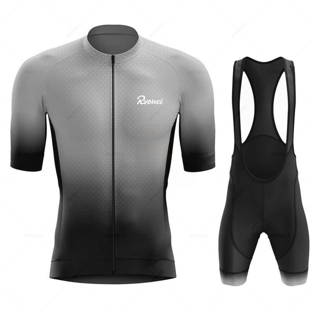 Велосипедная майка Pro Team Rvouei Мужской Комплект Bicicleta Спортивная одежда для гонок на велосипеде Дышащая одежда для горного велосипеда Спортивная одежда